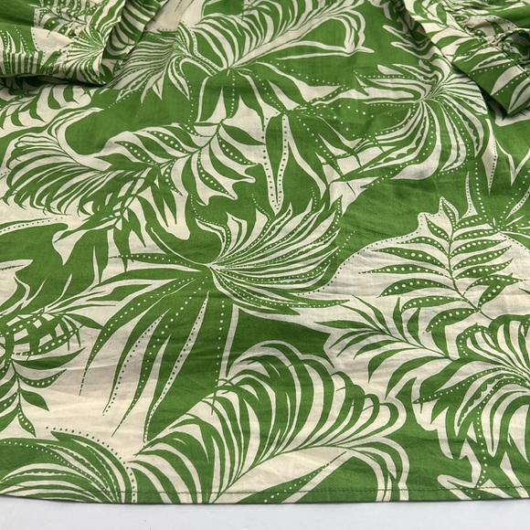 Sanctuary Green Leaf Print Cotton Tunic - Picture 12 of 13